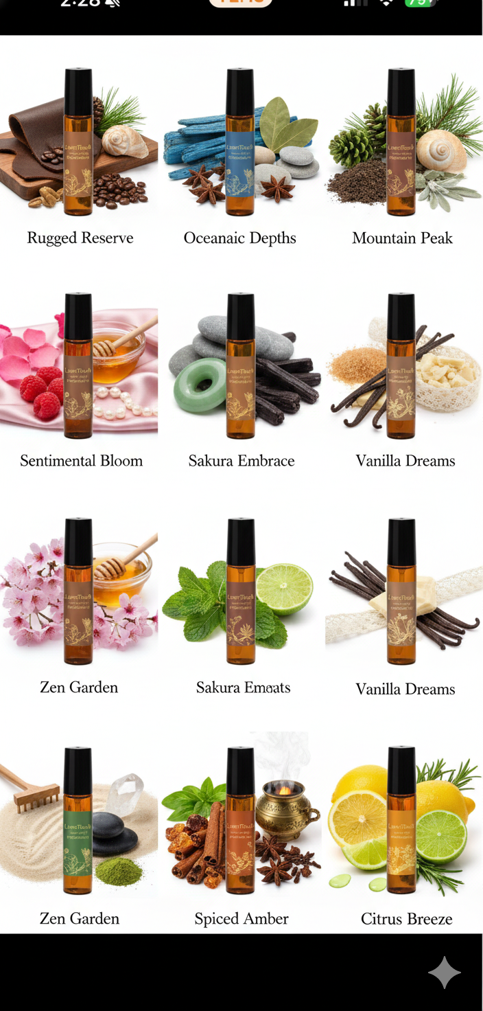 LavenTouch Premium Perfume Oil – 10ml Long-Lasting Rollerball Scent