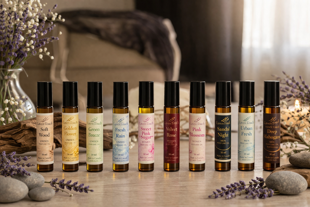 LavenTouch Premium Perfume Oil – 10ml Long-Lasting Rollerball Scent
