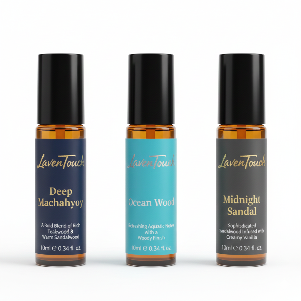 LavenTouch Premium Perfume Oil – 10ml Long-Lasting Rollerball Scent